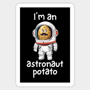 I'm An Astronaut Potato Funny Sticker